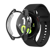 Samsung Galaxy Watch 4 5 5 Pro 40 44 45 mm. / TPU силиконов мек кейс с протектор, снимка 1 - Смарт гривни - 41124867