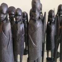 Африканси статуетки Антики, снимка 6 - Антикварни и старинни предмети - 41323672