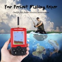 %Промо Нови Fish Finder XJ-01 Ultra безжичен ехолог Сонар за откриване на рибни пасажи гаранция 12м, снимка 14 - Въдици - 41666305