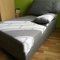 Нов Малък диван Gedved, снимка 3 - Дивани и мека мебел - 40646394