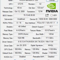Видео карта NVidia GeForce Palit GT220 Green HDMI 1024MB GDDR3 128bit PCI-E, снимка 10 - Видеокарти - 44217299