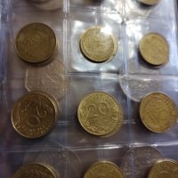 Колекция от 91бр. различни френски монети, снимка 1 - Колекции - 41637627