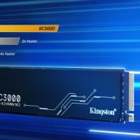 KINGSTON KC3000 1024GB SSD, M.2 2280, PCIe 4.0 NVMe, R/W 7000/6000MB - 60 месеца гаранция, снимка 3 - Твърди дискове - 41322142