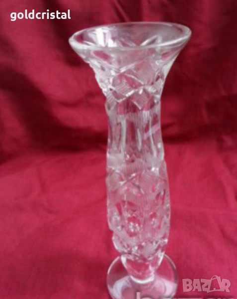 кристална ваза , снимка 1