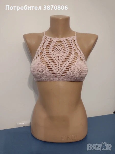 Дамско бюстие от вискоза и памук - универсален размер , снимка 1