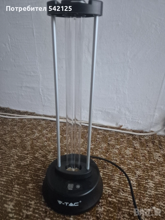 Дезинфекцираща лампа, снимка 1