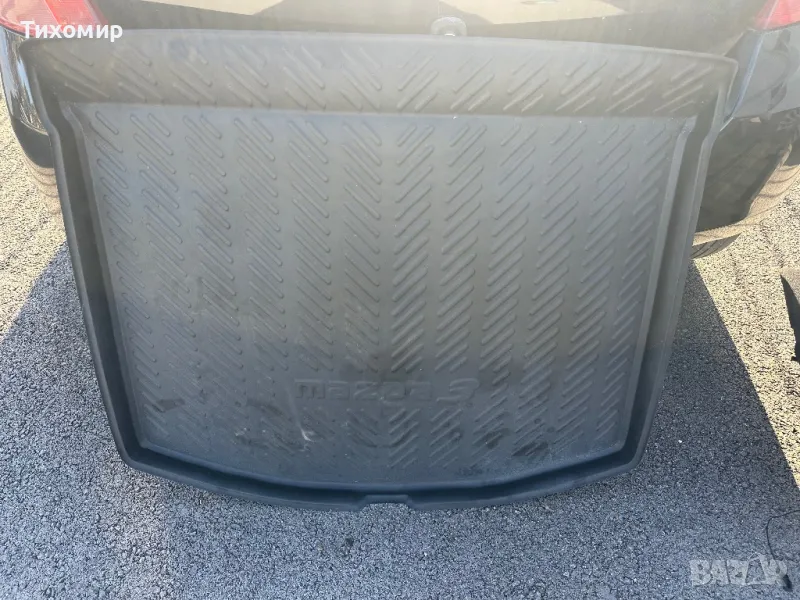 Гумена постелка багажник за Мазда 3, снимка 1