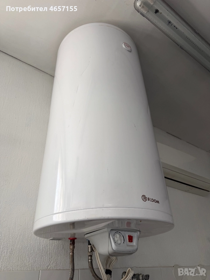 Eldom бойлер 200 л стоящ, използван, снимка 1