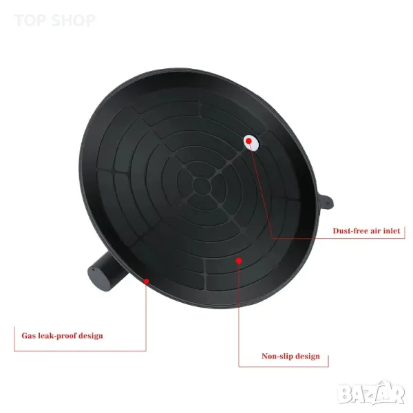 Вакуумни дръжки/ вендузи 206 мм комплект от 2бр. от SCV, снимка 1
