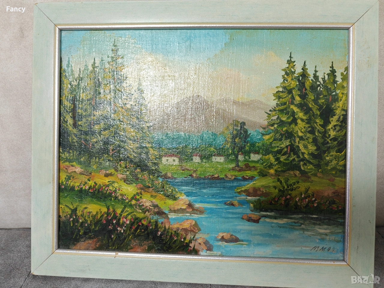 Картина върху платно 37/30, снимка 1