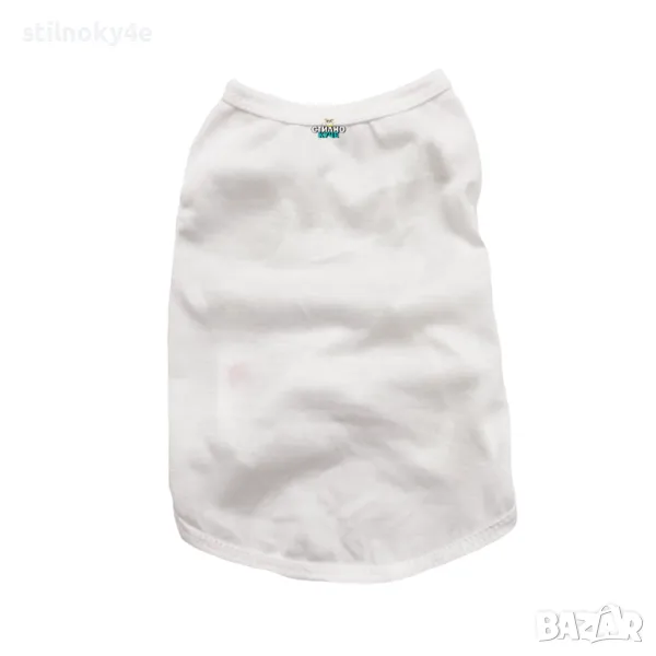 Потник за домашен любимец в бял цвят Потник за куче Кучешки бял потник Кучешки потници, снимка 1