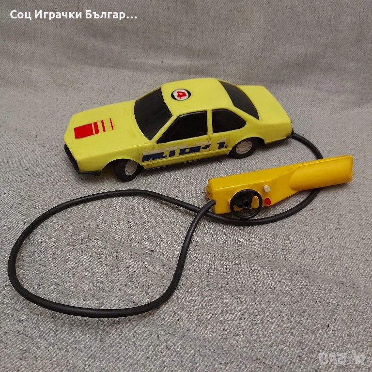 Стара Соц Българска Играчка BMW с Дистанционно , снимка 1