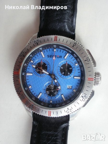 Sector мъжки ръчен швейцарски часовник chronograph хронограф, снимка 1