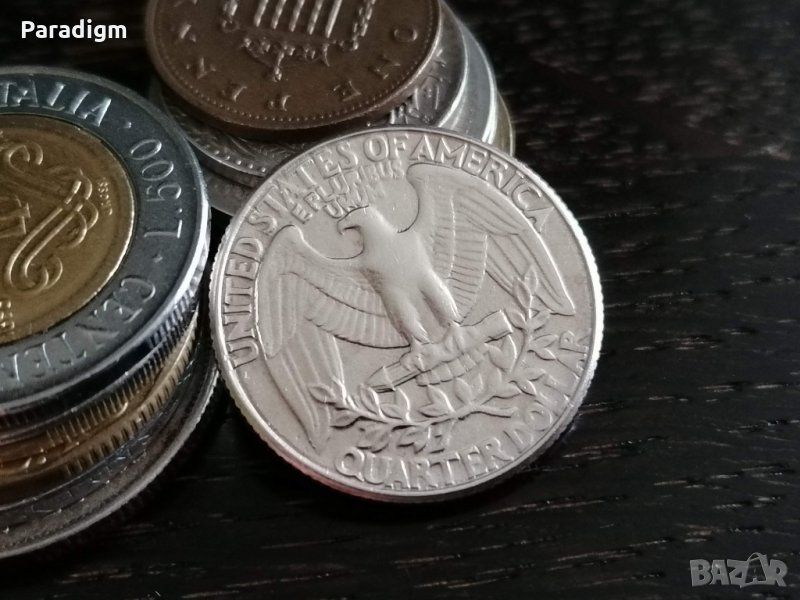 Монета - САЩ - 1/4 (четвърт) долар | 1987г., снимка 1