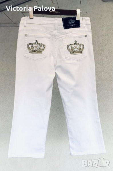 VICTORIA BECKHAM оригинал бели дънки, снимка 1