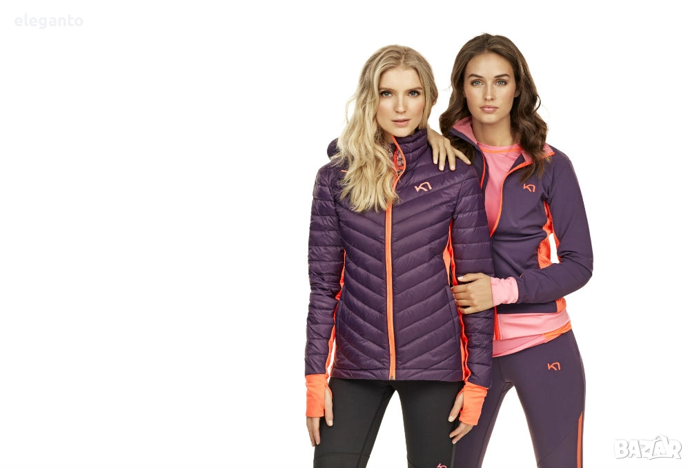 Висок клас дамска зимна пухенка Kari Traa Down EVA puffer Jacket , L размер , снимка 1