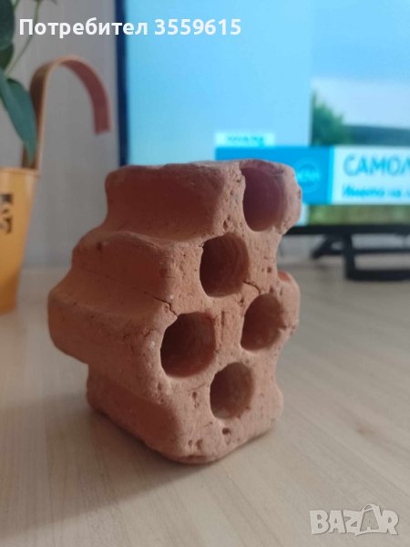 красив предмет на изкуството от Осло от парче тухла, снимка 1