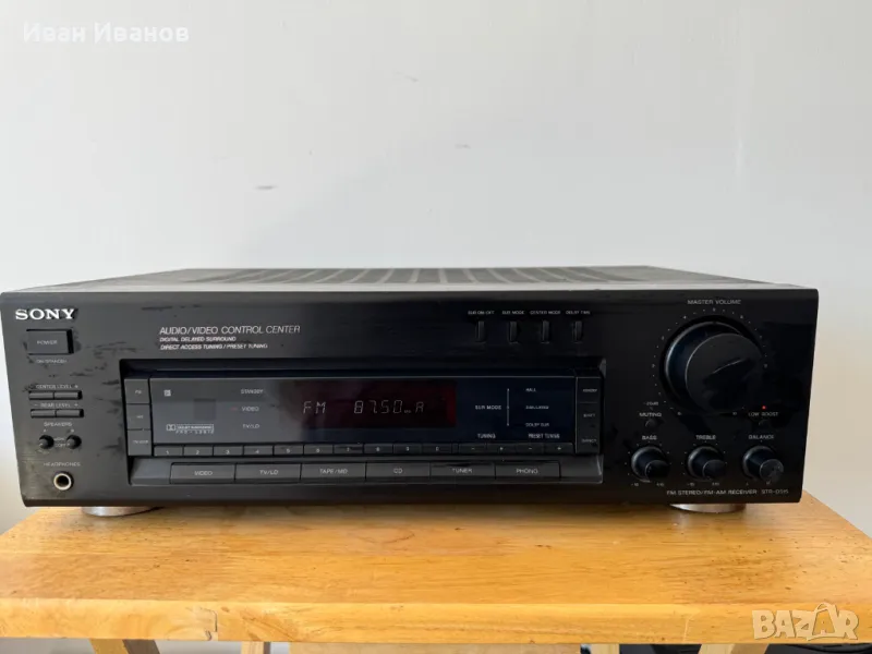 Транзисторен стерео ресийвър Sony STR-D515, снимка 1