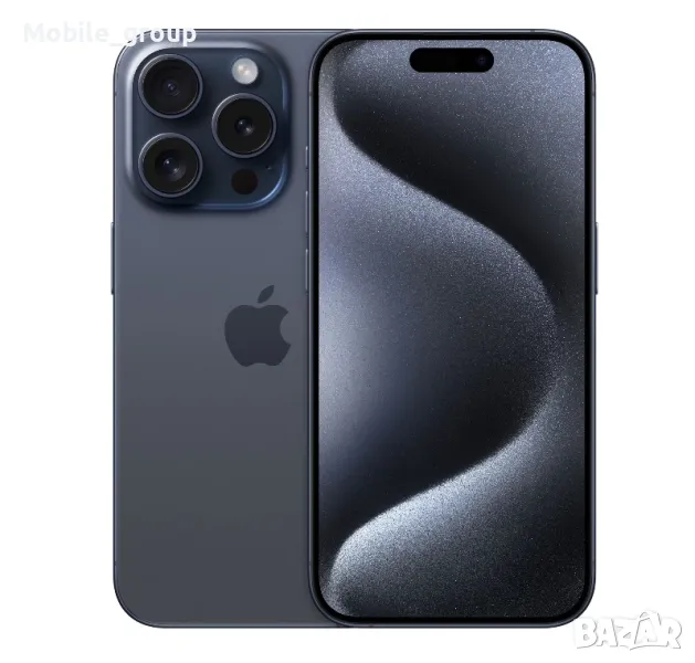 #MLgroup предлага iPhone 15 Pro MAX 512GB Blue Titanium / White Titanium / Black Titanium / Natu, снимка 1