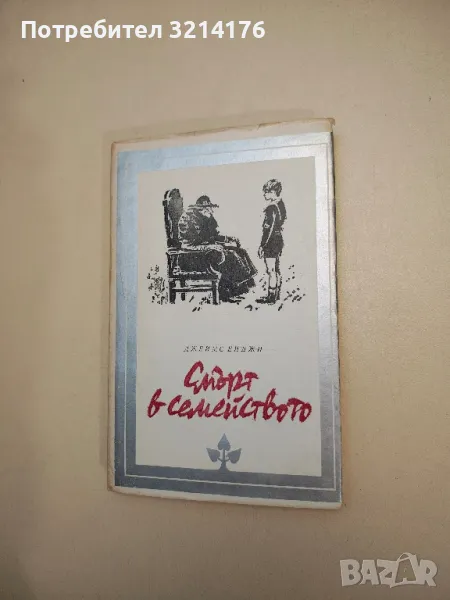 Смърт в семейството - Джеймс Ейджи , снимка 1