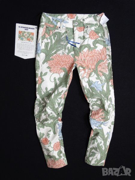 Нови и Намалени! G-Star Elwood X25 3D Mid Waist Boyfriend Jeans Дамски Летни Дънки W25, снимка 1
