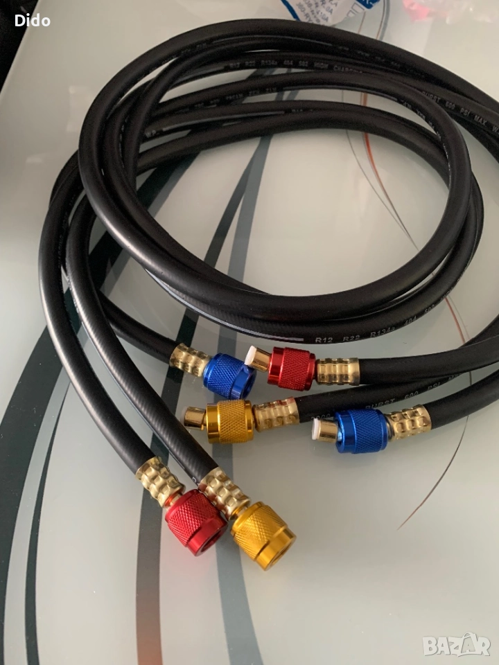 Маркучи за пълнене на автомобилен фреон ., снимка 1