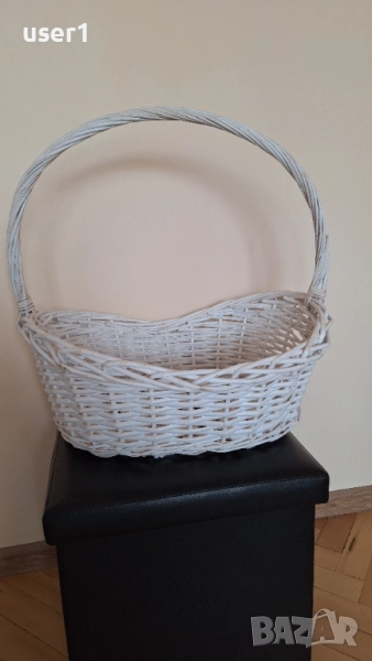 Плетени кошници, идеални за подарък или украса, снимка 1