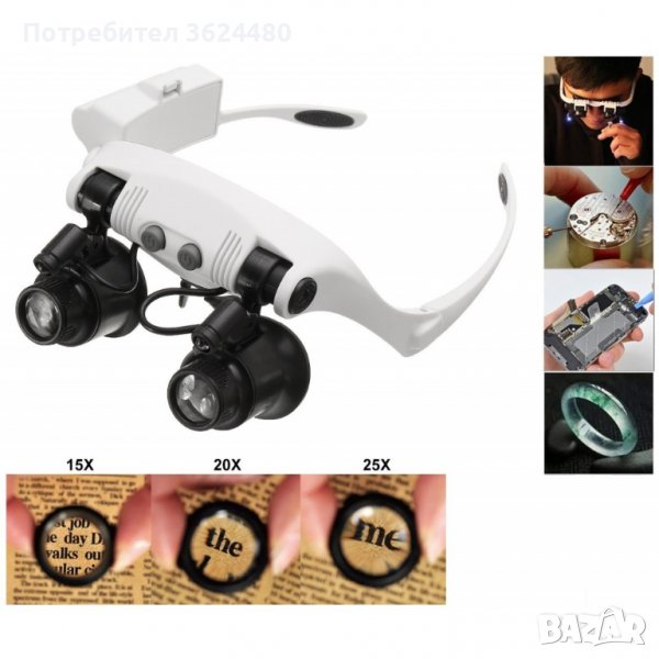 Часовникарска лупа, снимка 1