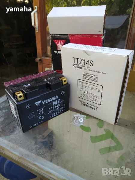 AGM Мото Акумулатор Yuasa, снимка 1
