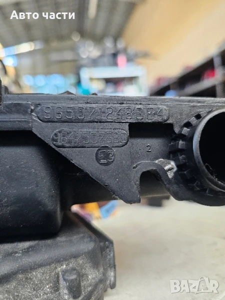 Въздуховод Peugeot 206 1.4 HDI 68 конски сили 9647507680, снимка 1