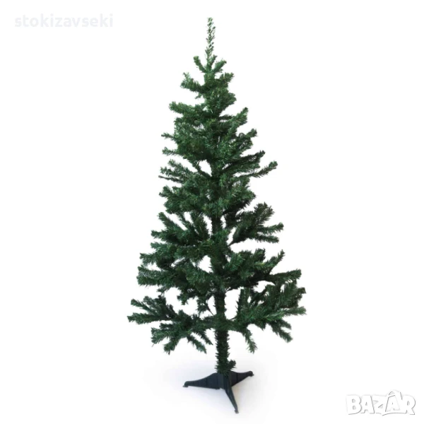 Изкуствена зелена елха, 120 см, снимка 1