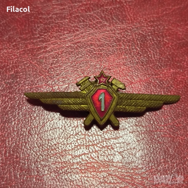 Пилотски знак 1ва степен, рядък, снимка 1