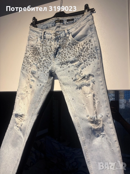 Дънки с камъниDi She, снимка 1