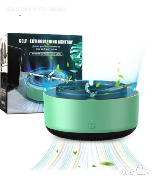 Бездимен пепелник абсорбатор на дим AS-08, снимка 1