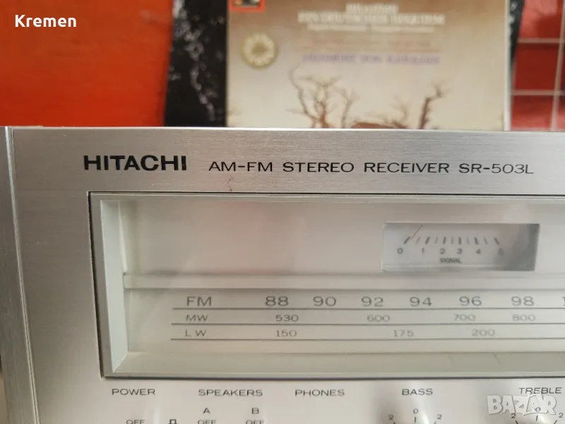 Receiver HITACHi SR-503L, снимка 1