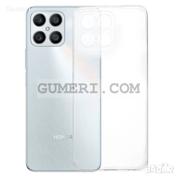 Huawei Honor X8 5G - Противоударен Силиконов Гръб  със Защита за Камерата, снимка 1