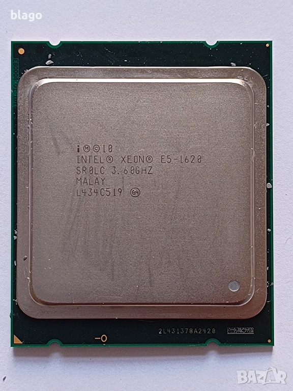 Продавам процесор Intel xeon E-5 1620, снимка 1