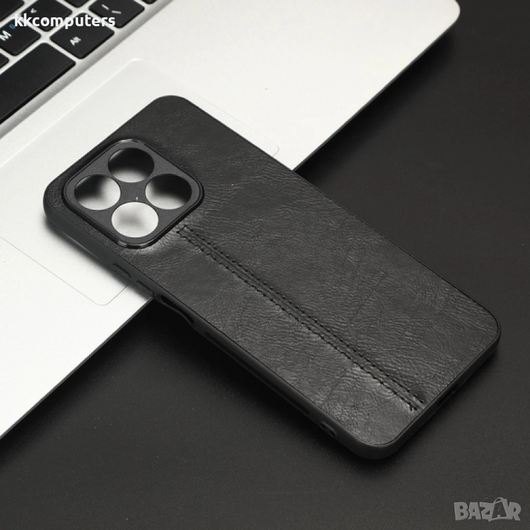 Huawei Honor X8a Удароустойчив Кожен Калъф и Протектор, снимка 1