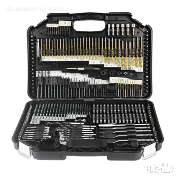 Комплект битове и свредла 246 части HAWEK, снимка 1