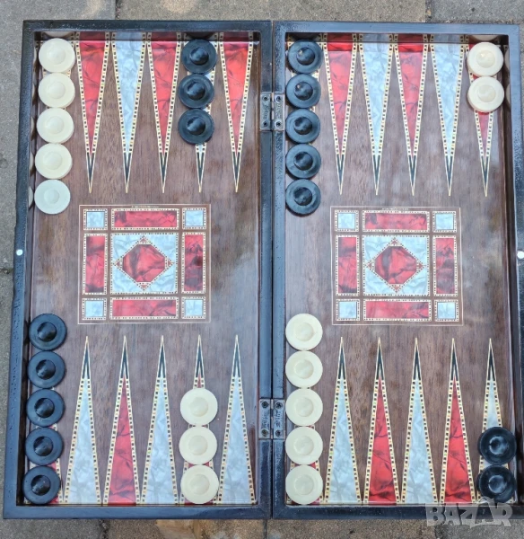 Дъска за игра на табла, шах, Турция. , снимка 1