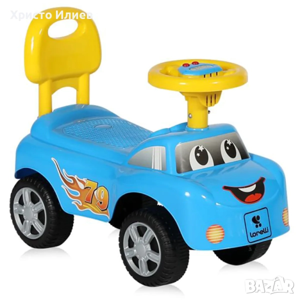 Кола за яздене Lorelli My Friend - синя ride on, снимка 1