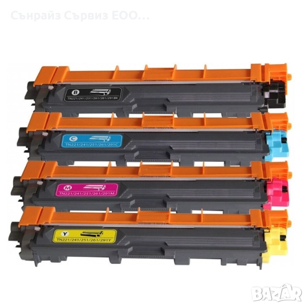 🖨️ Съвместими тонер касети Brother TN245 (C/M/Y/K), снимка 1