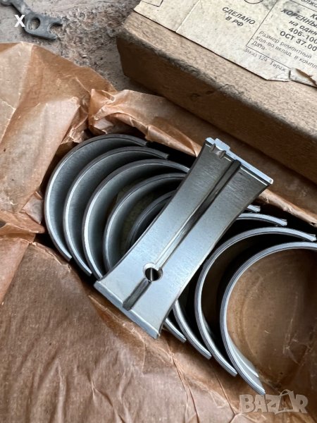 Основни Лагери 0,50 ММ 406 ЗМЗ 406-1000102-21 НОВИ Волга 3102, 3110, 31105 И ГАЗЕЛА, снимка 1