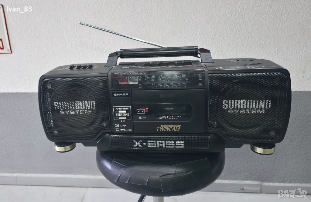 Радиокасетофон Sharp WQ-T351 , снимка 1