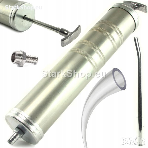 Професионален метален шприц за масло 500 мл Mar-Pol, снимка 1