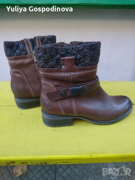 Дамски боти естествена кожа MARCO TOZZI , снимка 1