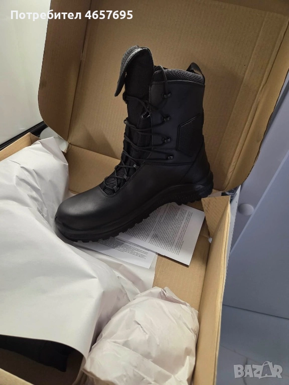 Черни полеви зимни тактически кубинки – №44, снимка 1