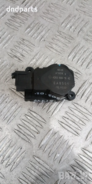 Моторче клапа парно Mercedes C270 CDI W203 2002г.	, снимка 1