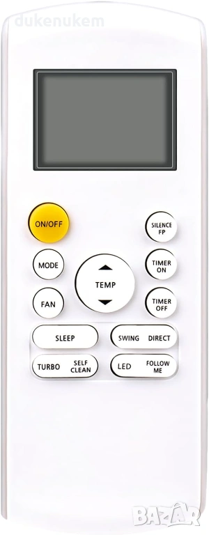 Дистанционно управление за климатик OLMO RG57A6-BGEFU1, снимка 1