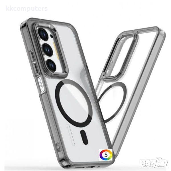 Защитен калъф с Протектор за Xiaomi Redmi 15 5G/ 4G | Удароустойчив TPU + Акрил, MagSafe |5 цвята, снимка 1